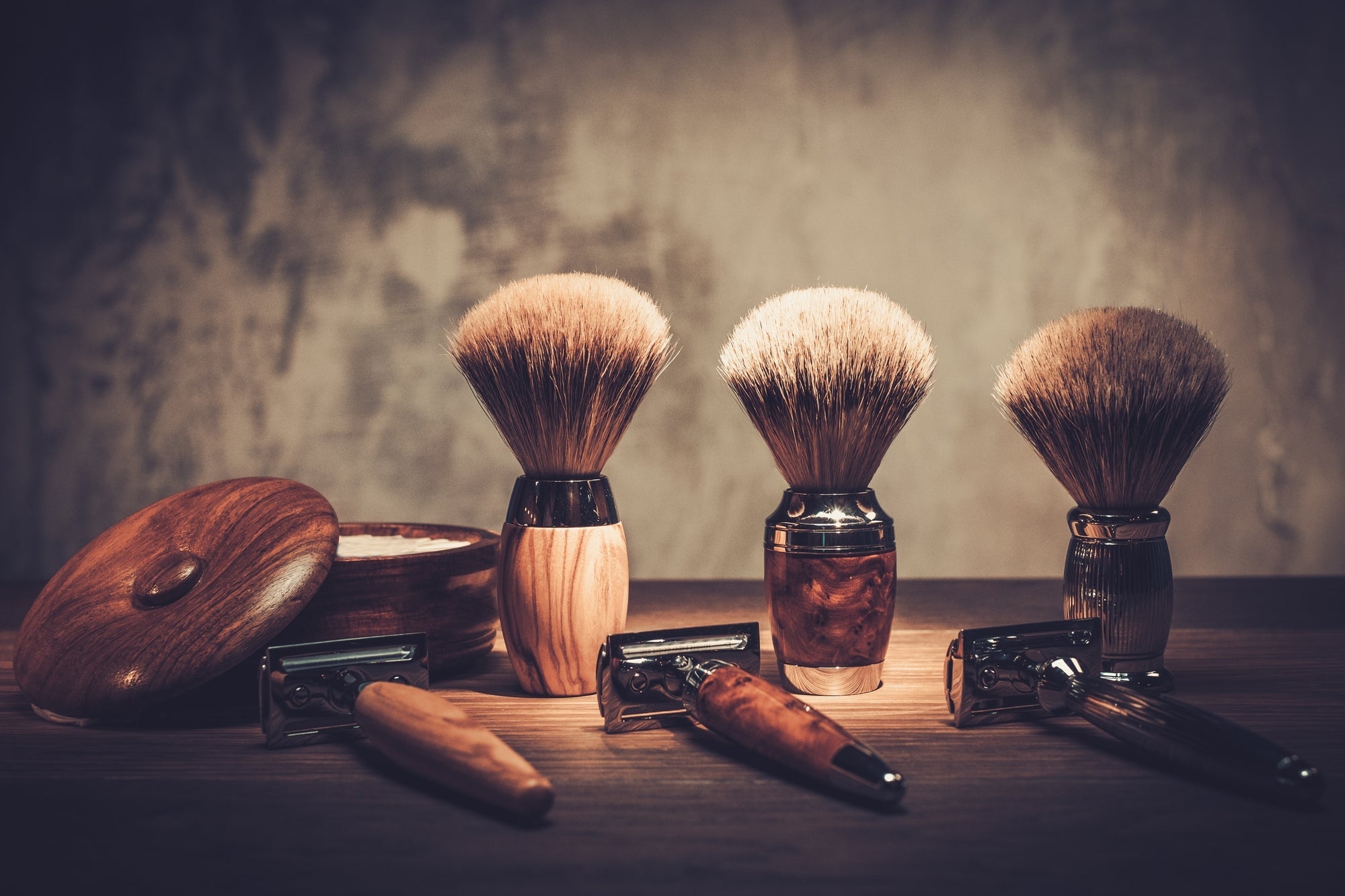 The History of Shaving Brushes.