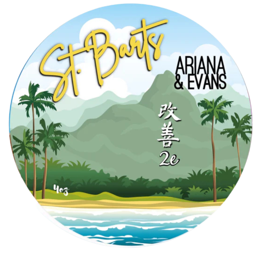 Ariana &amp; Evans St. Barts Shaving Soap (Kaizen 2e Base)