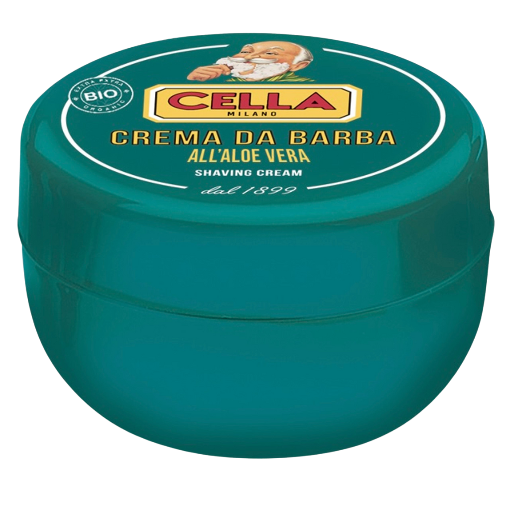 Cella Milano Organic Aloe Vera Shaving Cream Bowl 5.2 oz