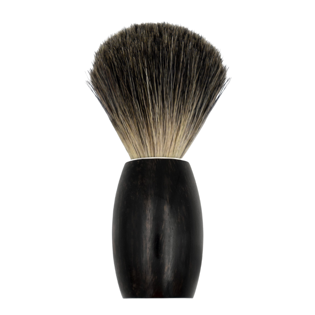 Dovo Ebony Synthetic Silvertip Shaving Brush