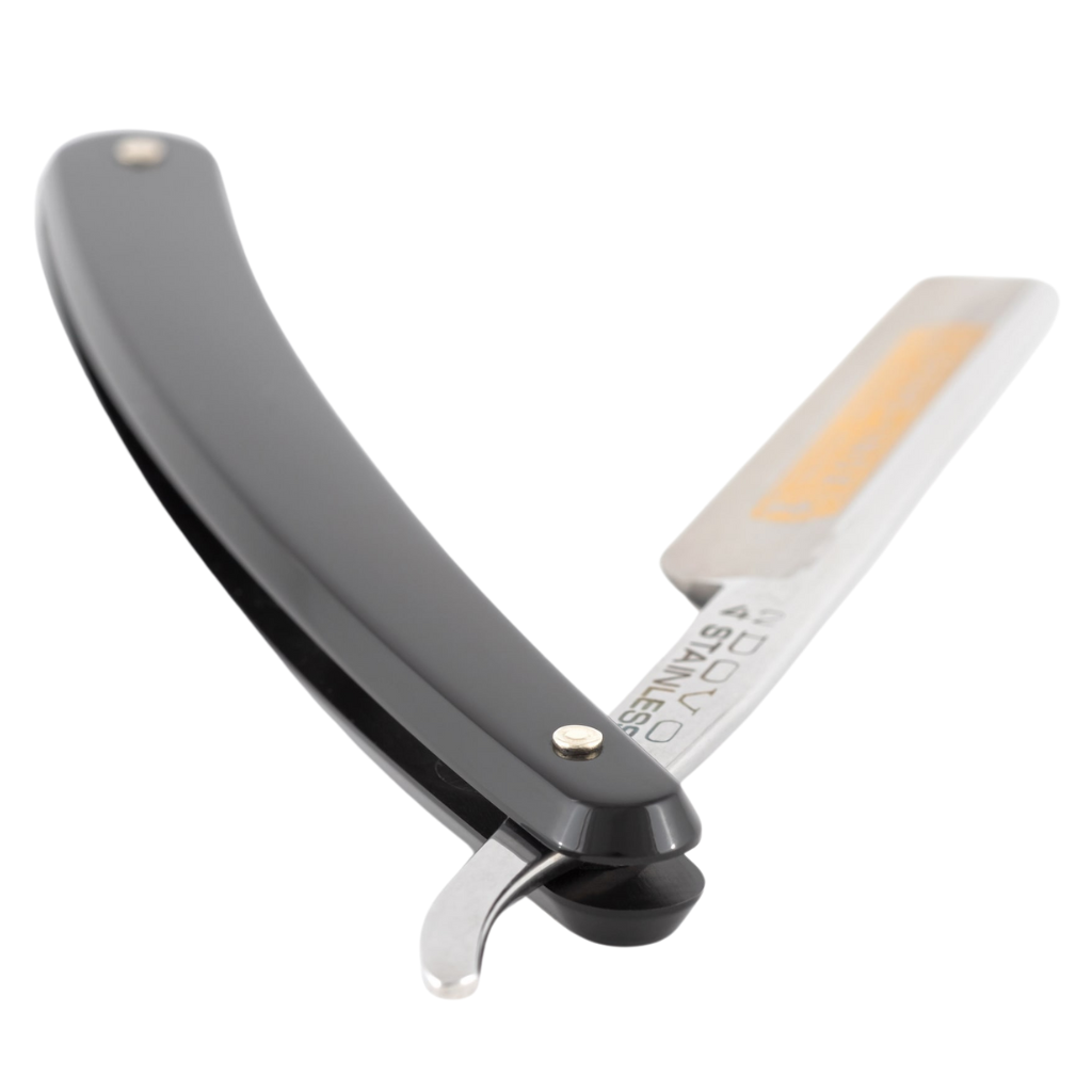 Dovo Inox 42 Straight Razor 4/8&quot; Acrylic Stainless Steel