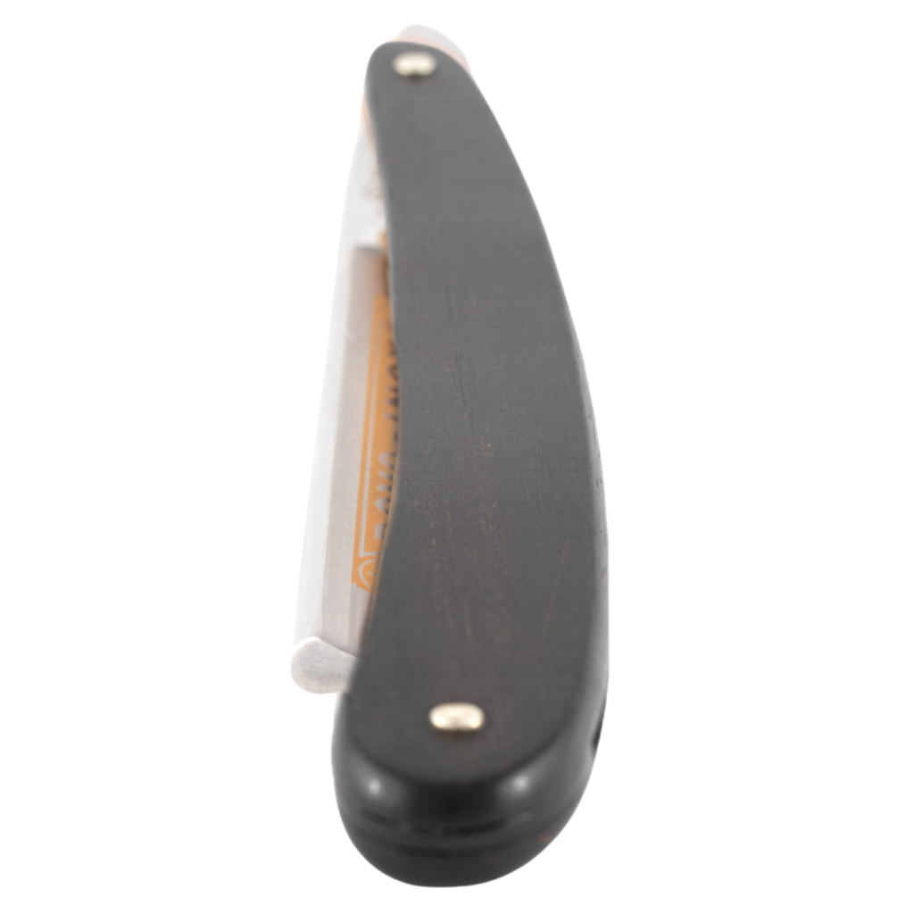 Dovo Inox Straight Razor 5/8&quot; Ebony Stainless Steel
