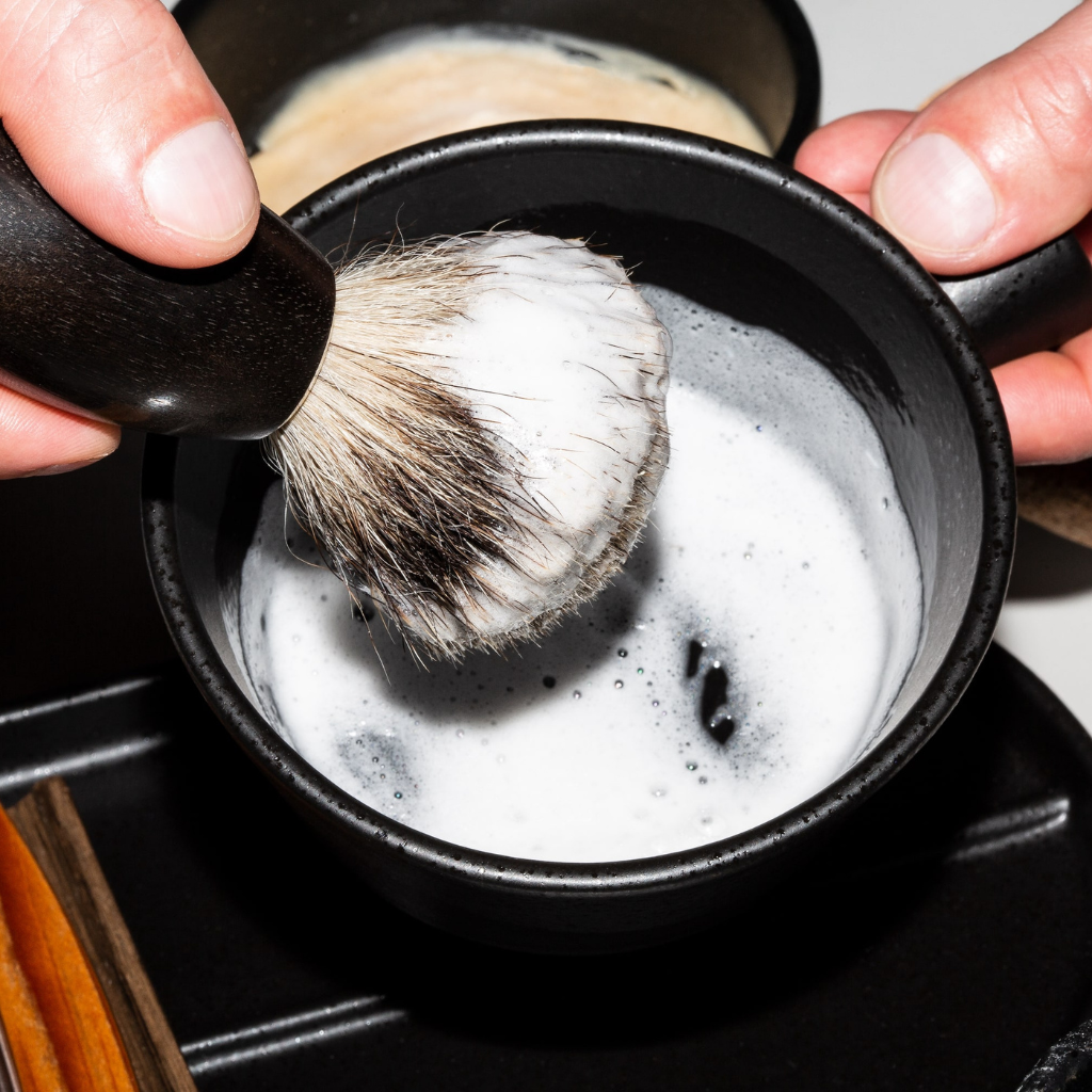 Dovo Shave Ritual Pitch Dark Shaving Bowl Set