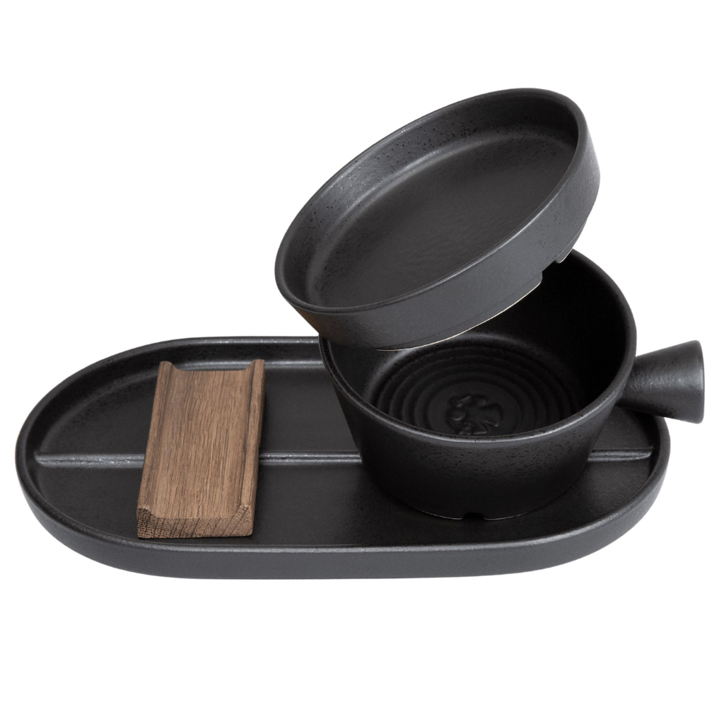 Dovo Shave Ritual Pitch Dark Shaving Bowl Set