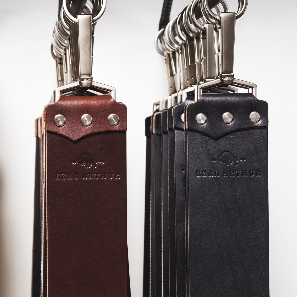 Ezra Arthur 2.5 Inch Black English Bridle Strop