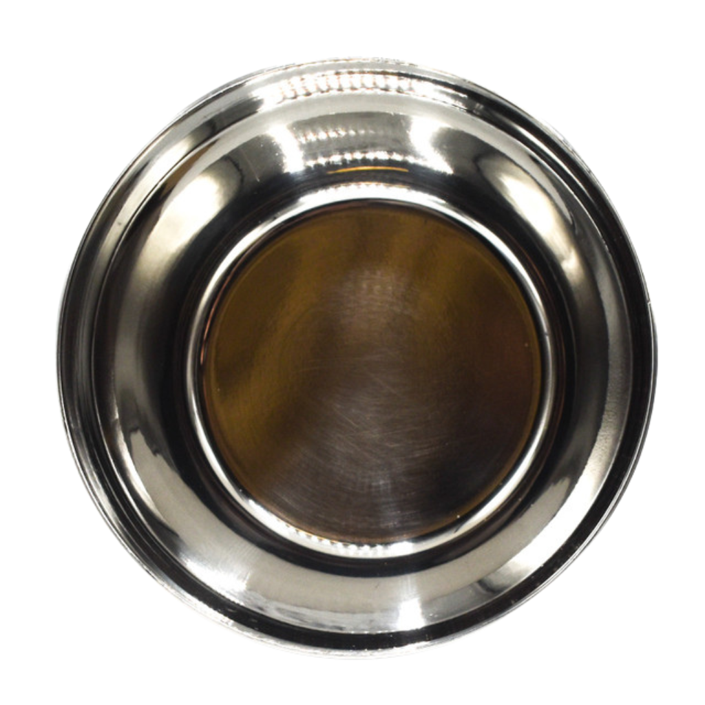 Parker Polished Stainless Steel Shaving Bowl