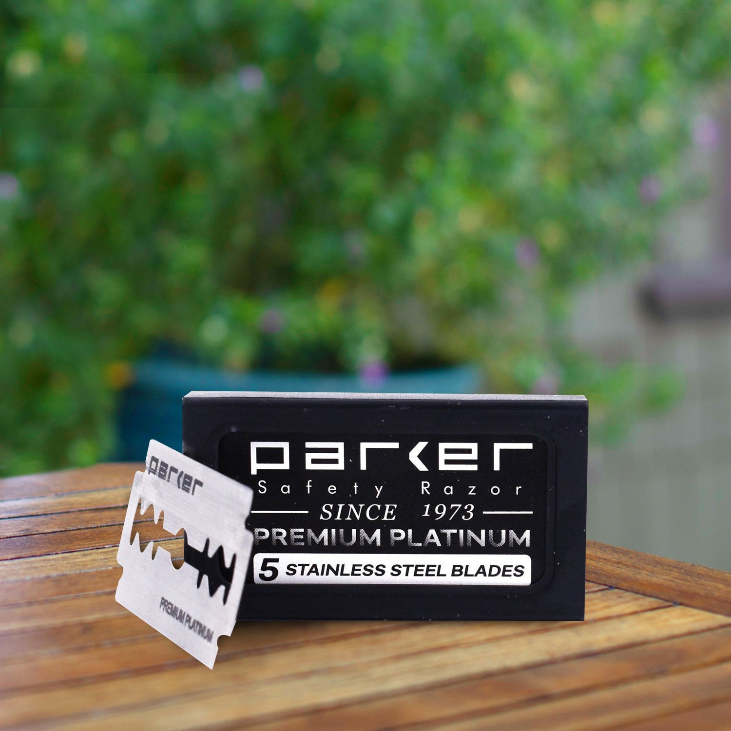 Parker Premium Platinum Double Edge Blades.