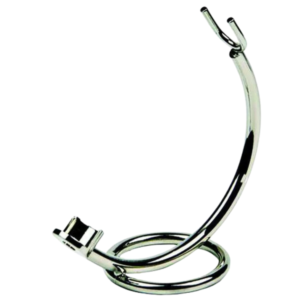 Pure Badger Collection Chrome Curved Straight Razor Stand