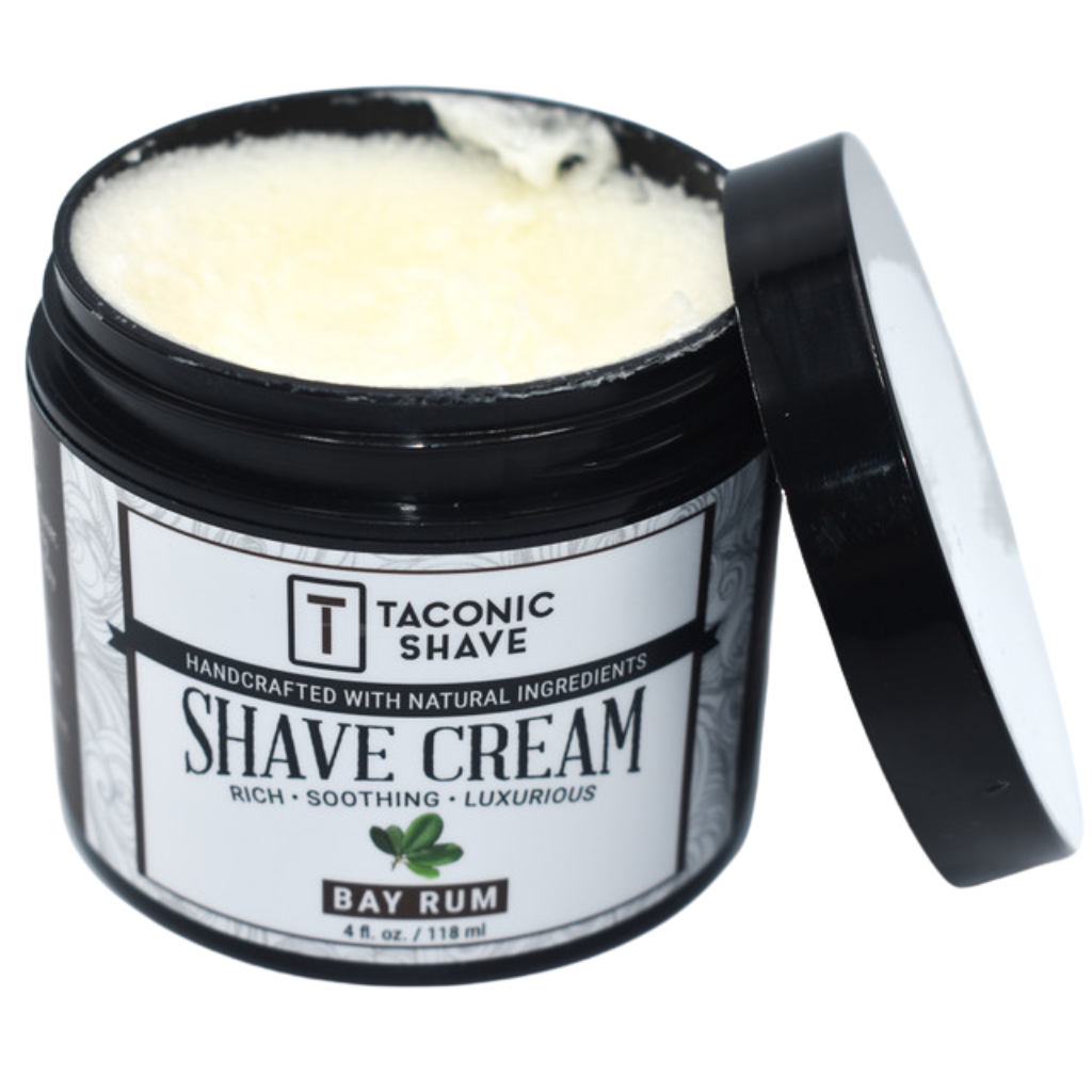 Taconic Shave Bay Rum Shaving Cream 4 oz
