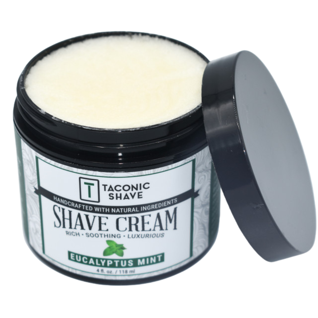 Taconic Shave Eucalyptus Mint Shaving Cream 4 oz