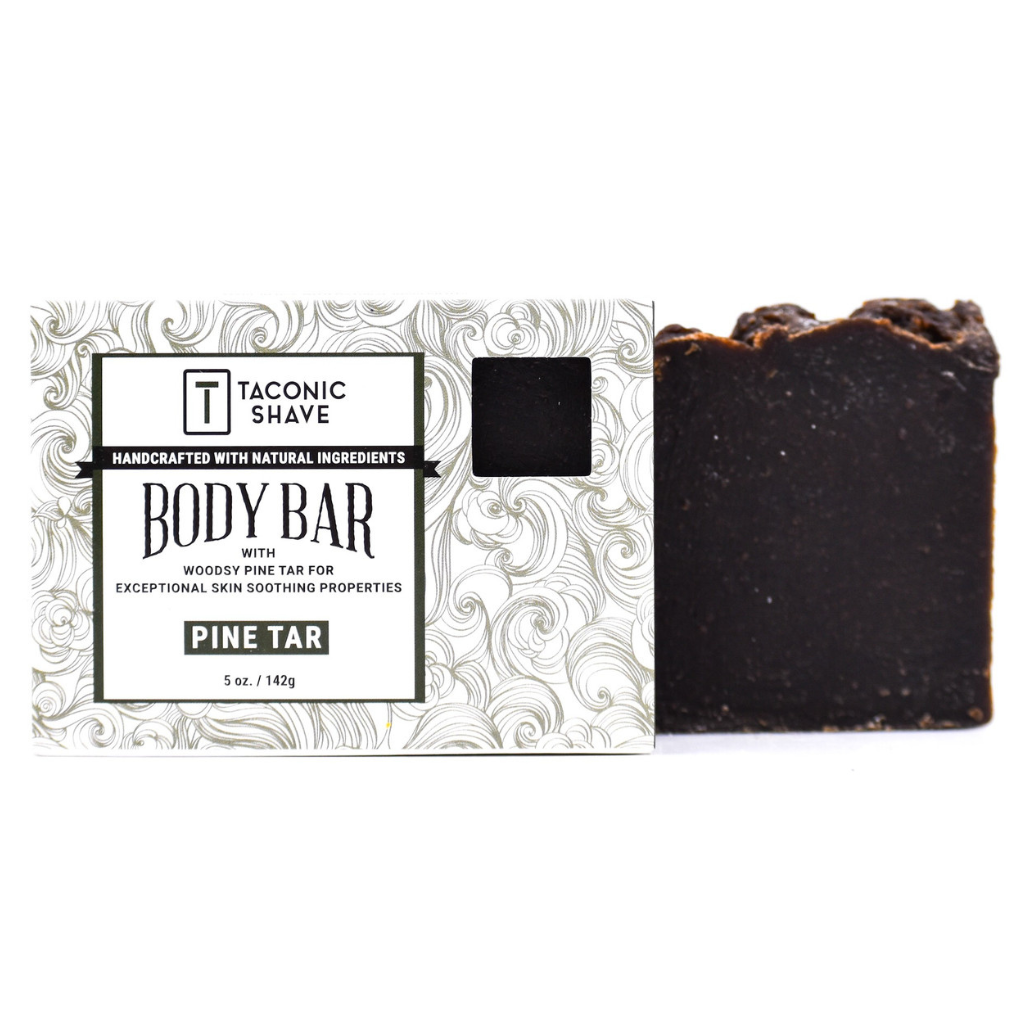Taconic Shave Pine Tar All-Natural Body Cleansing Bar 5 oz