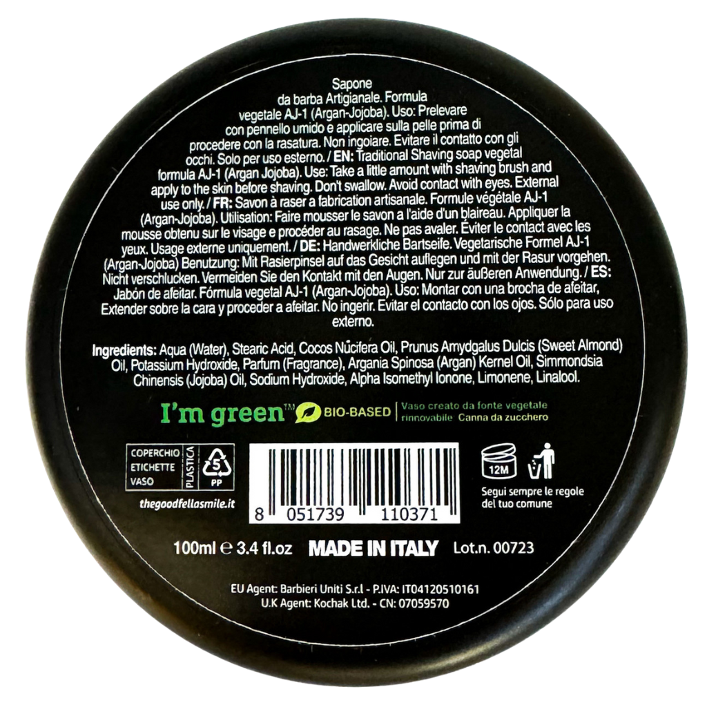The Goodfellas&#39; Smile Abysso Shaving Soap (Vegetable Base)