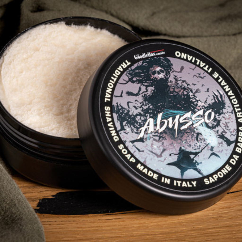 The Goodfellas&#39; Smile Abysso Shaving Soap (Vegetable Base)