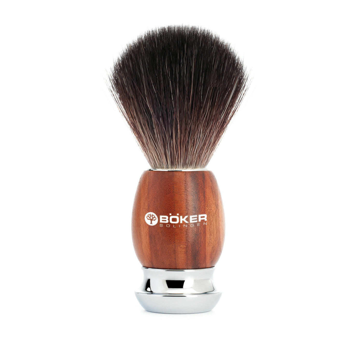 Boker Synthetic Classic Plum Wood Shaving Brush