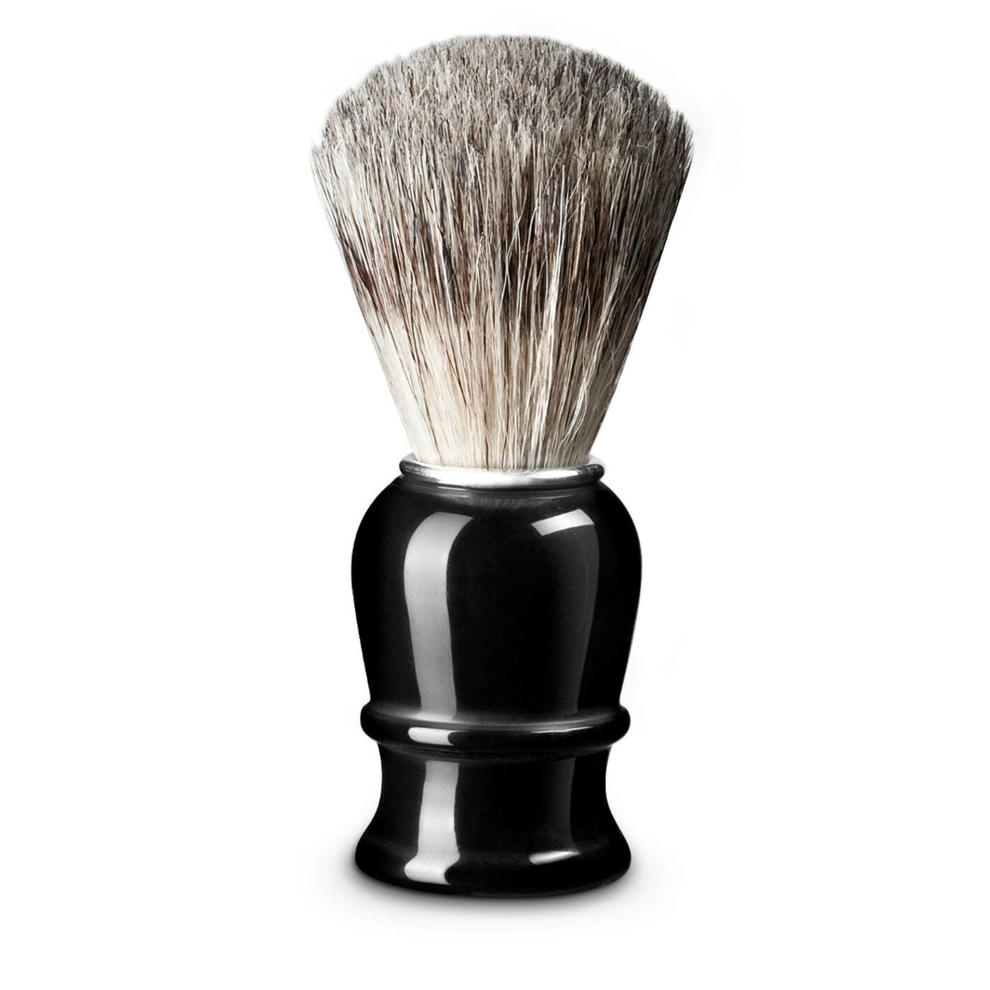 Thiers Issard Black Pure Badger 21mm Shaving Brush - Grown Man Shave