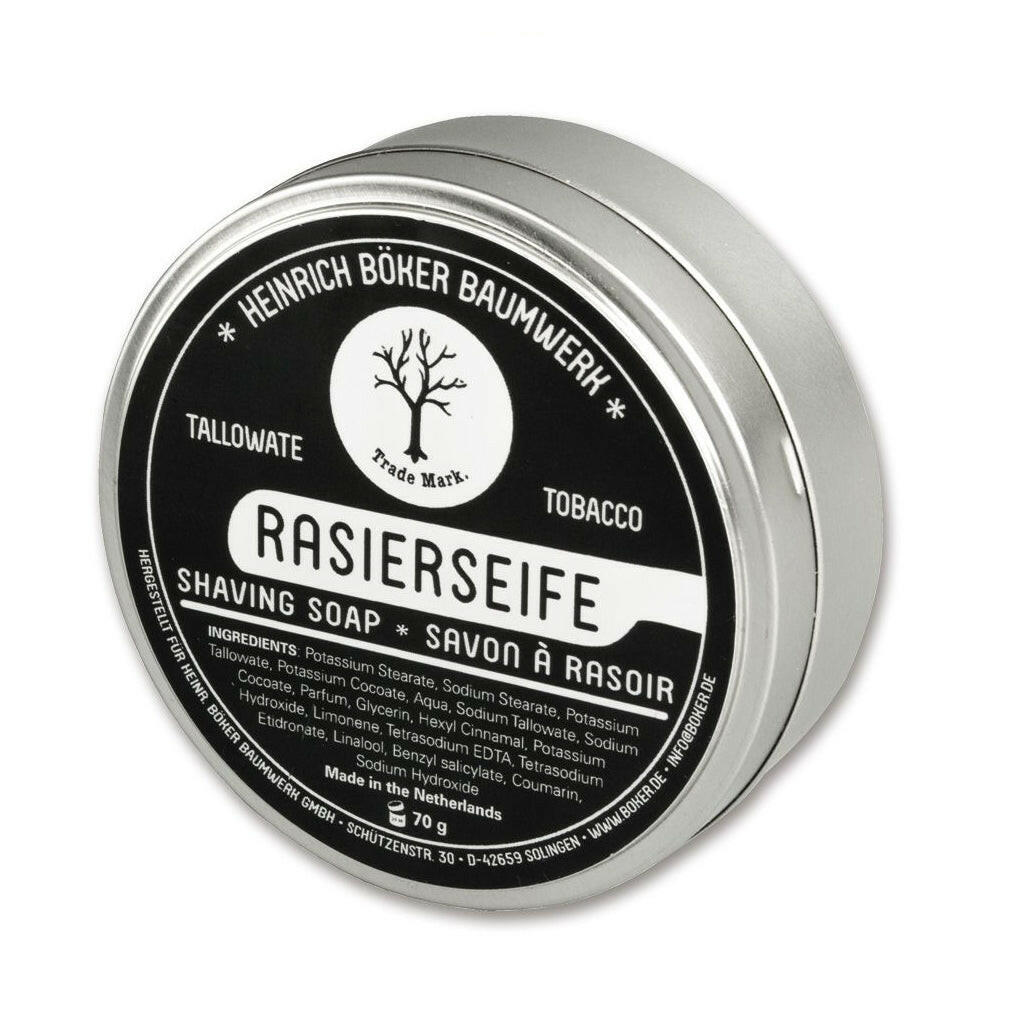 Boker Shaving Soap Tallowate Tobacco