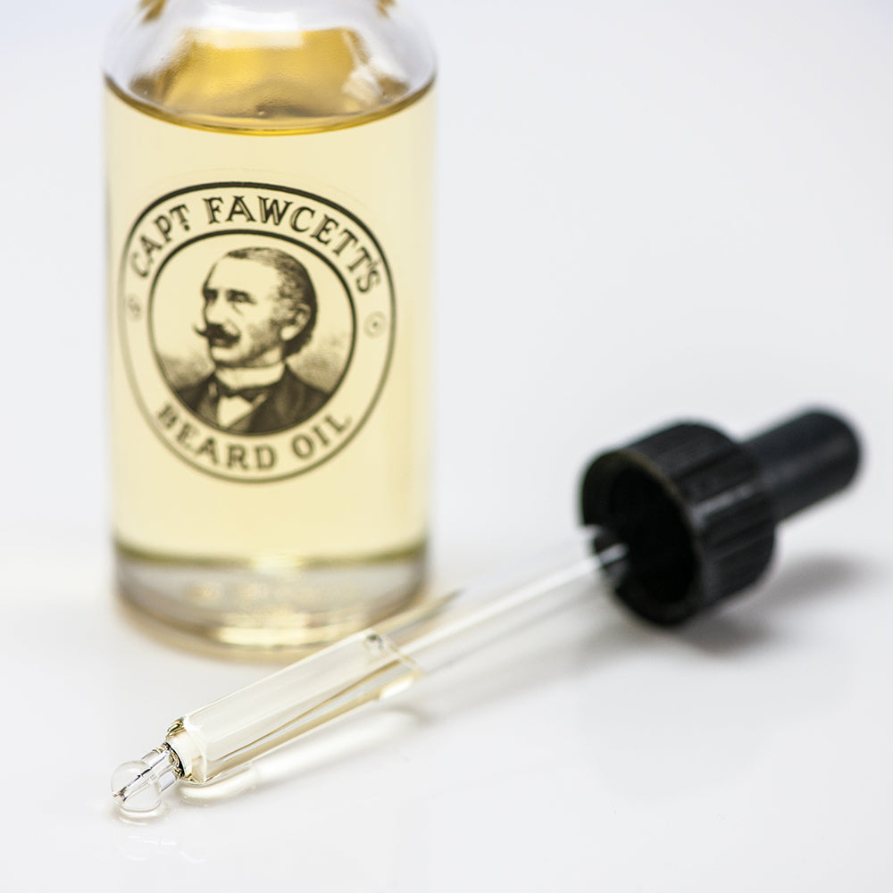 Captain Fawcett Private Stock Beard Oil (50ml).