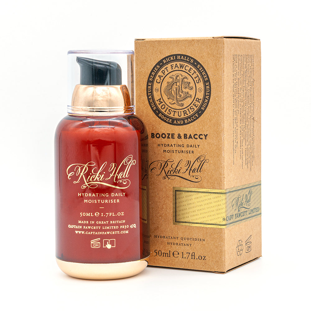 Captain Fawcett Ricki Hall Booze &amp; Baccy Moisturizer (50ml).