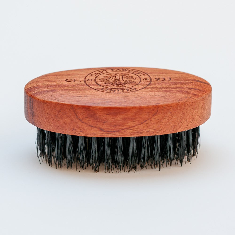 Captain Fawcett Wild Boar Bristle Beard Brush.