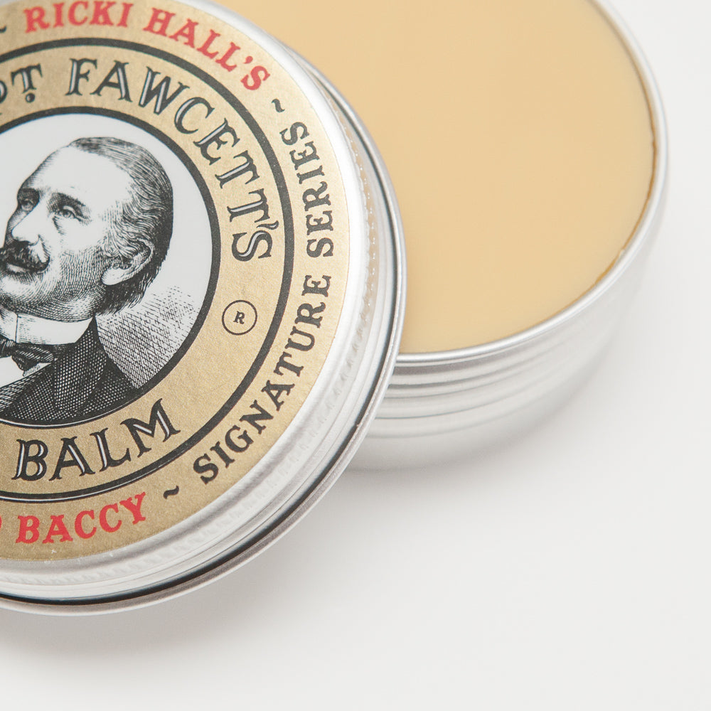 Captain Fawcett Ricki Hall Booze &amp; Baccy Beard Balm (60ml).