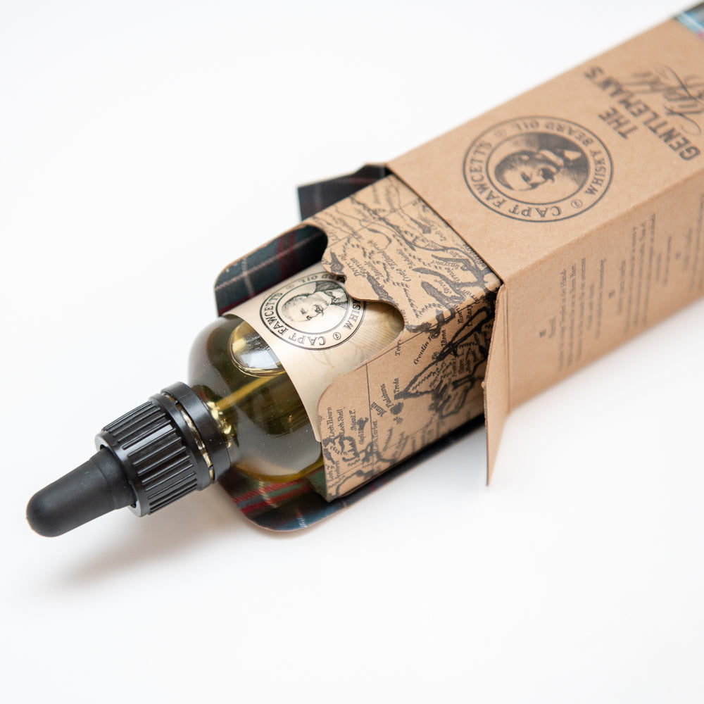 Captain Fawcett Whisky Beard Oil (50ml).
