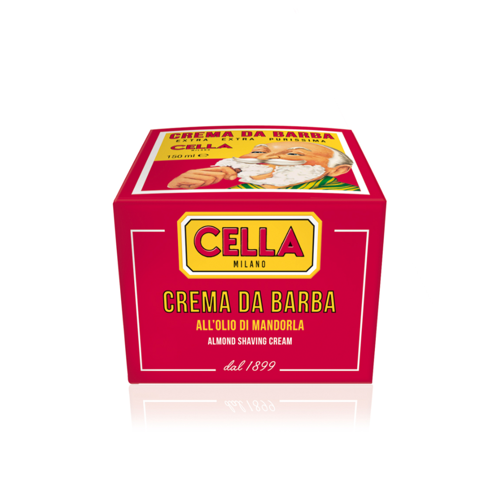 Cella Milano Crema Da Barba Almond Shaving Soap Cream.