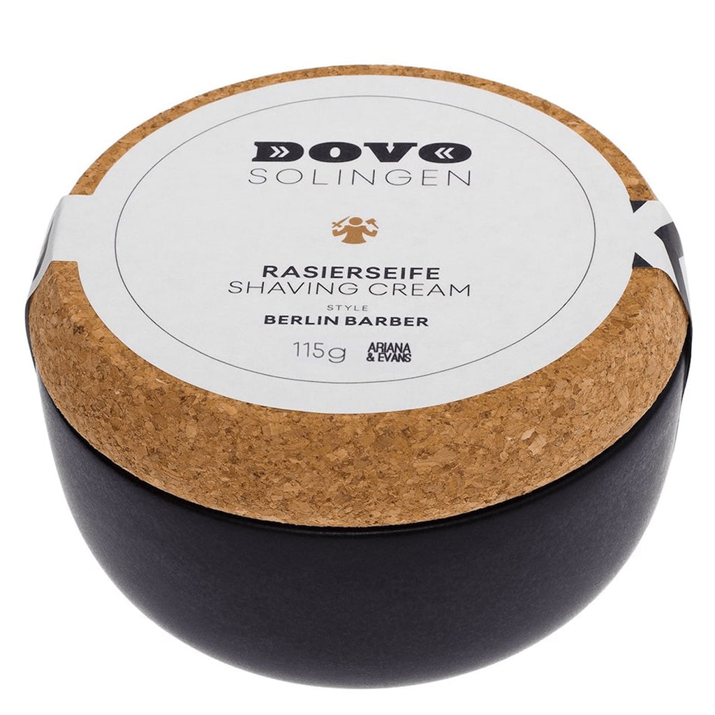 Dovo Berlin Barber Shaving Soap With Stoneware Ceramic Bowl 4 oz.