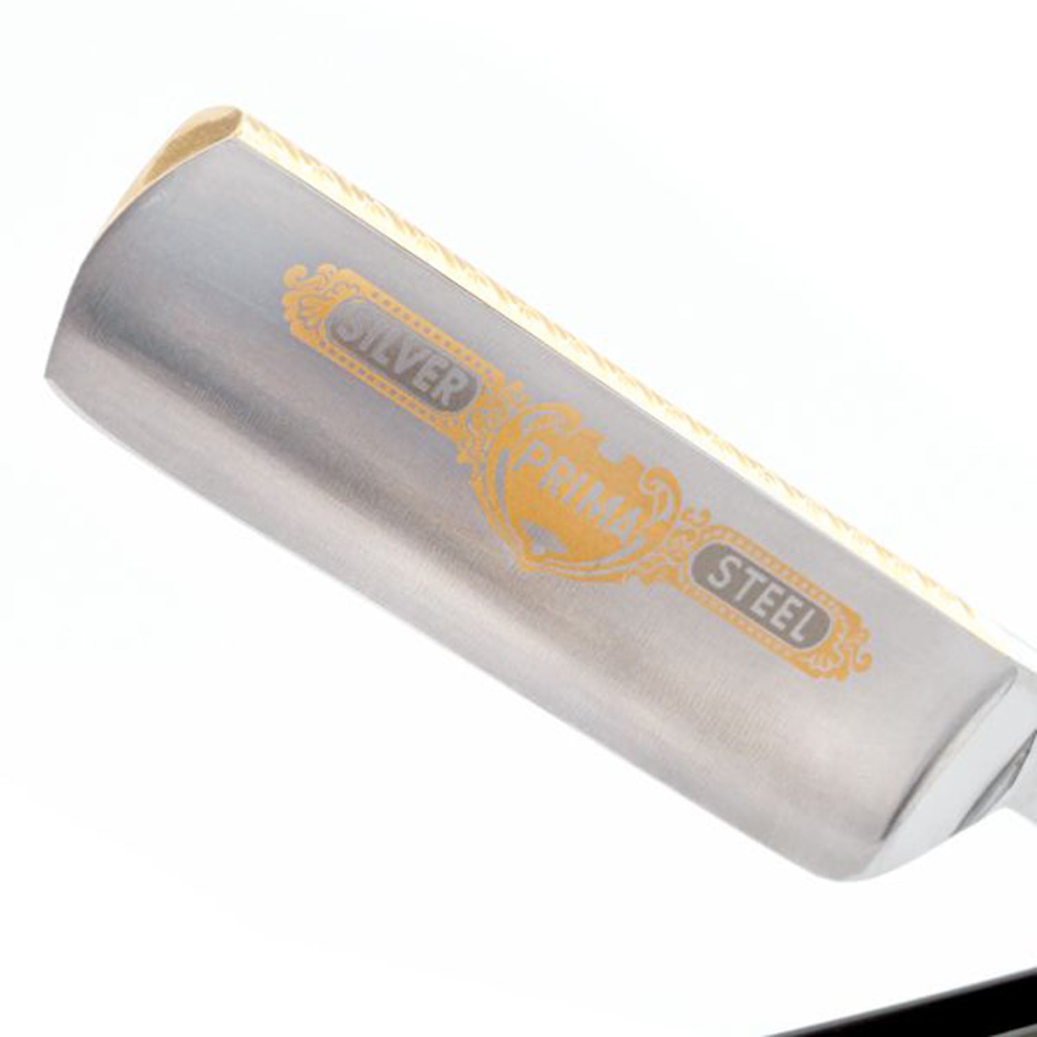 Dovo Prima Steel Straight Razor 5/8&quot; African Cowhorn Round Point Carbon Steel.