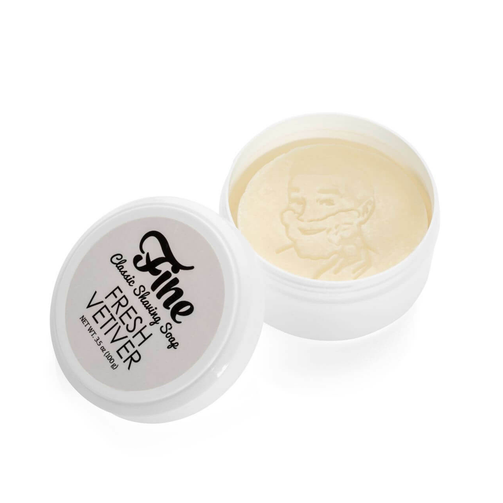 Fine Accoutrements Fresh Vetiver Classic Shaving Soap
