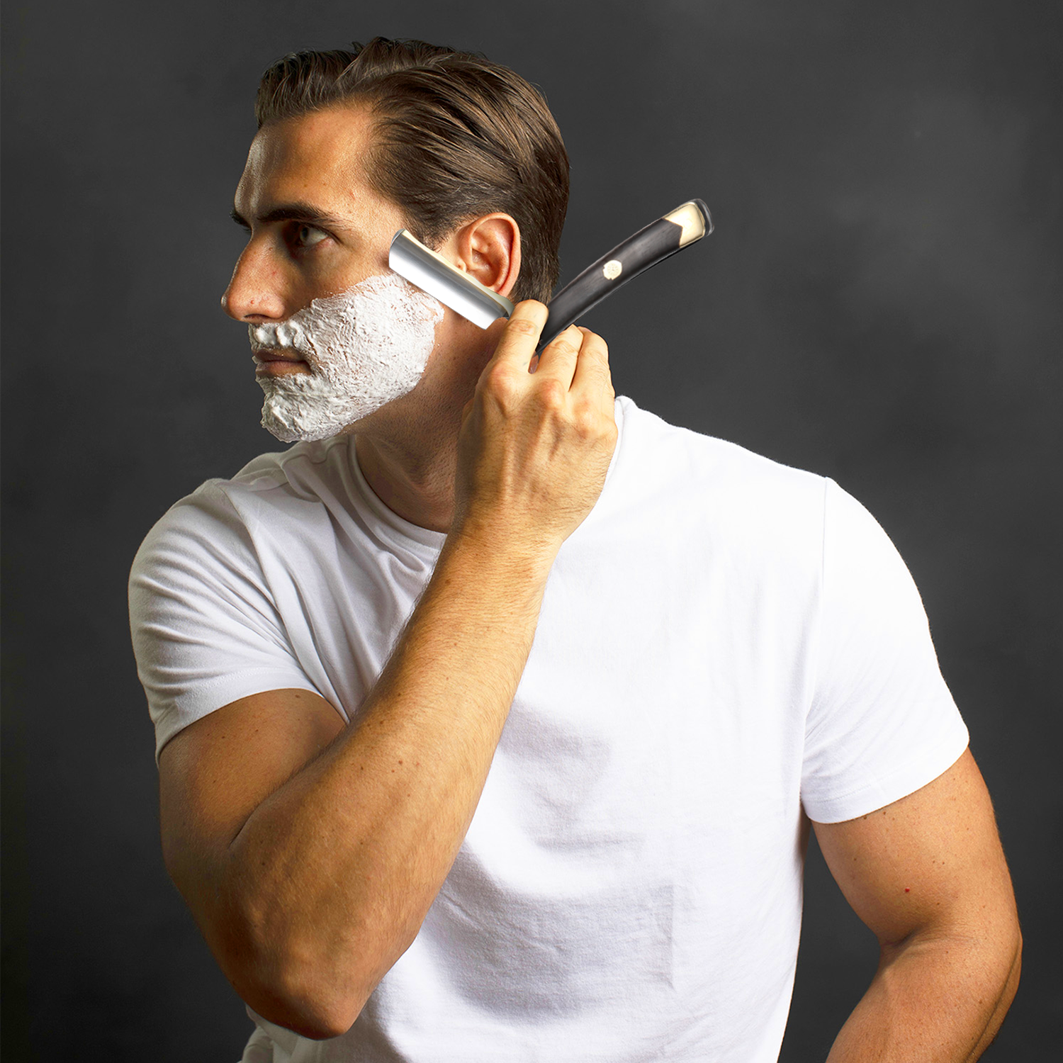 Naked Armor King Arthur 7 Piece Straight Razor Kit.