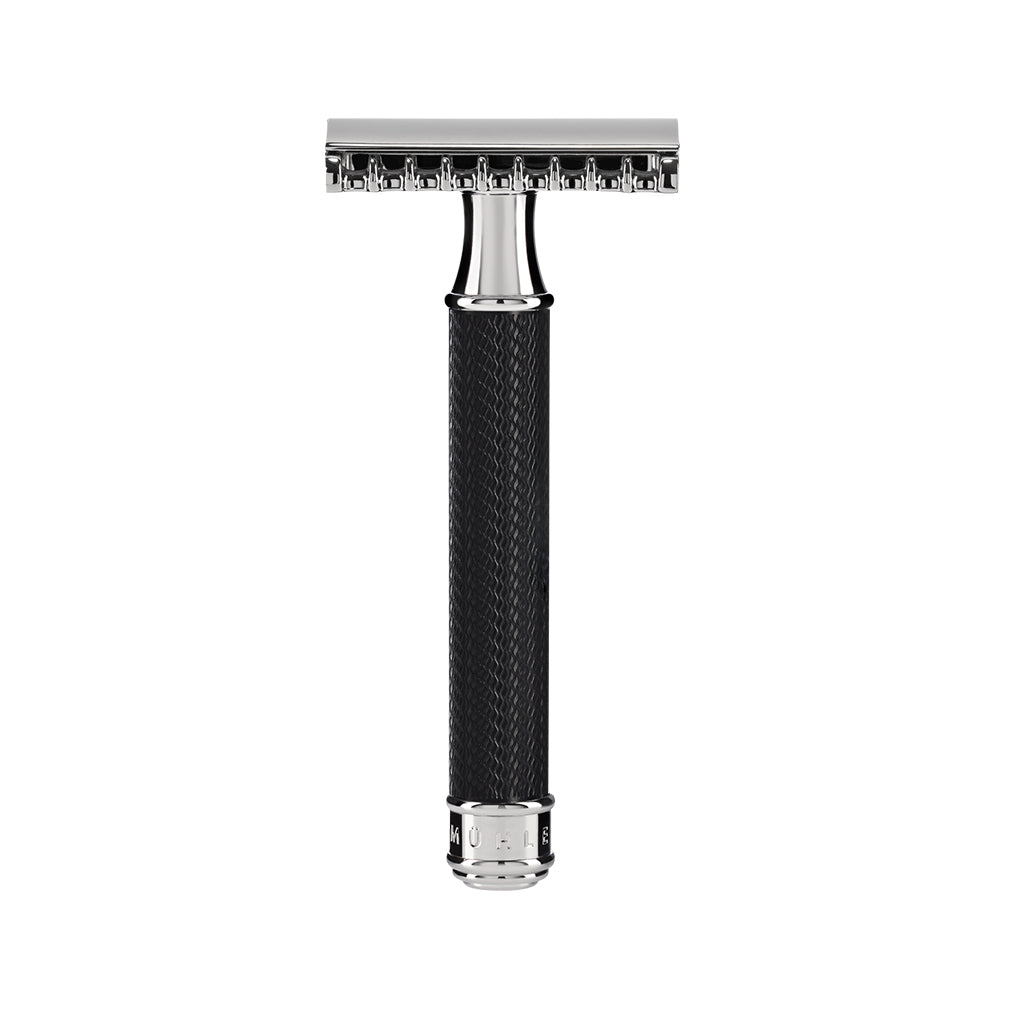 MUHLE TRADITIONAL R41 OPEN COMB SAFETY RAZOR BLACK