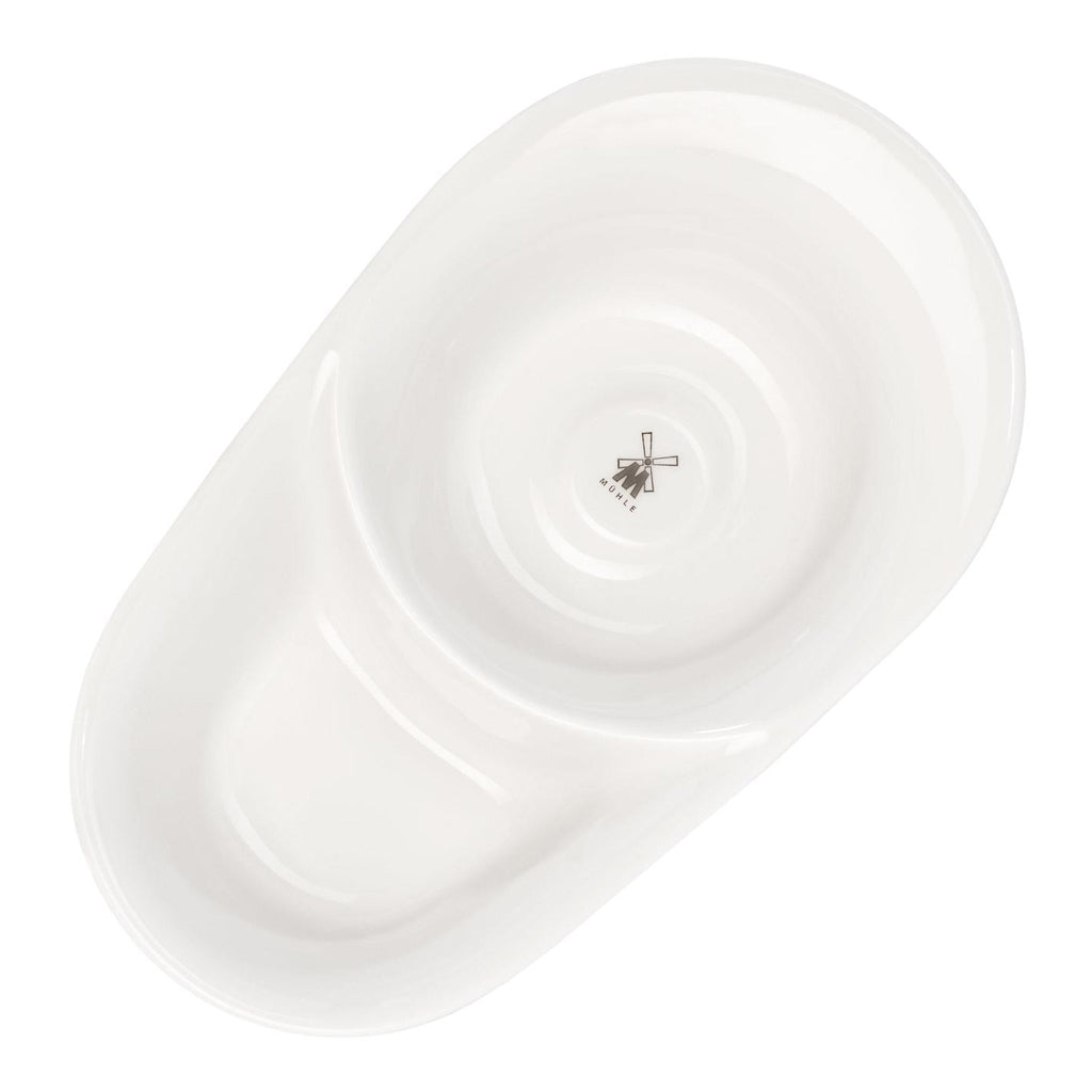 Muhle Organic Accessories White Porcelain Latherings Shaving Dish