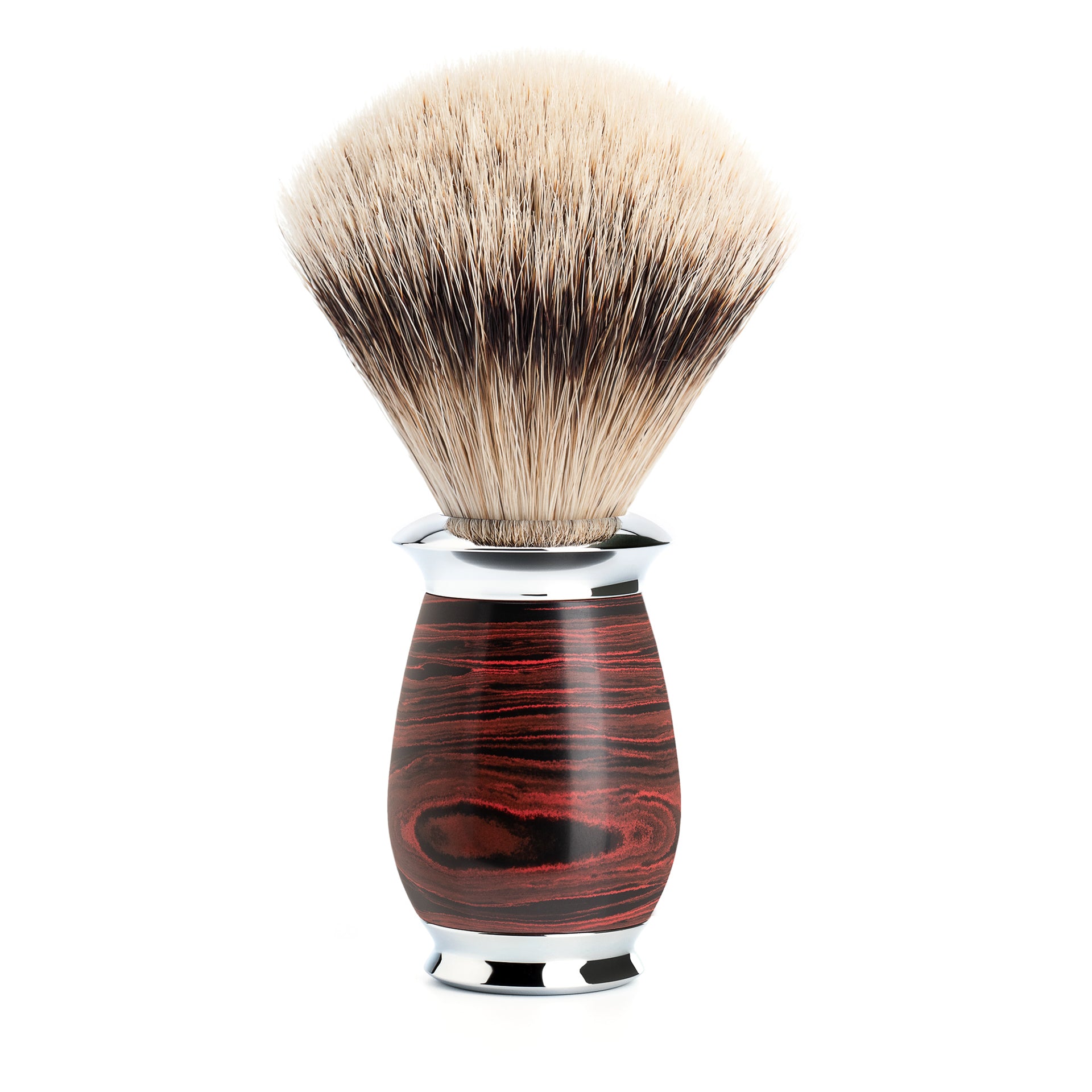 Muhle Purist Ebonite S091E58SR Silvertip Badger Shaving Brush