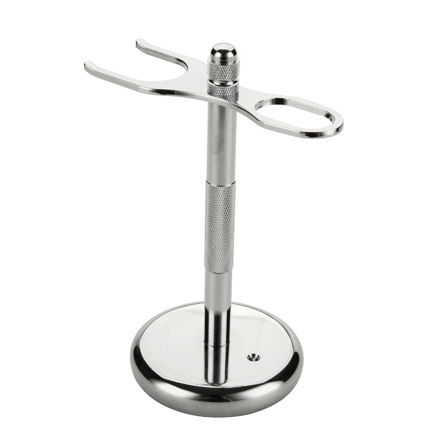 Naked Armor Zinc Alloy Stand for Straight Razor and Shaving Brush.
