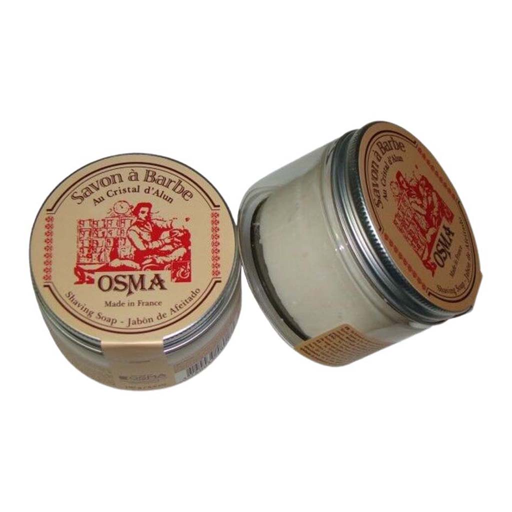 Osma Alum Shaving Soap.