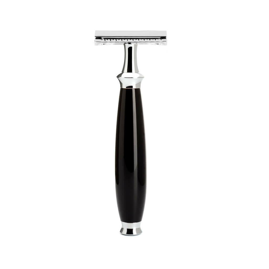 Muhle Purist Black Resin Handle Safety Razor