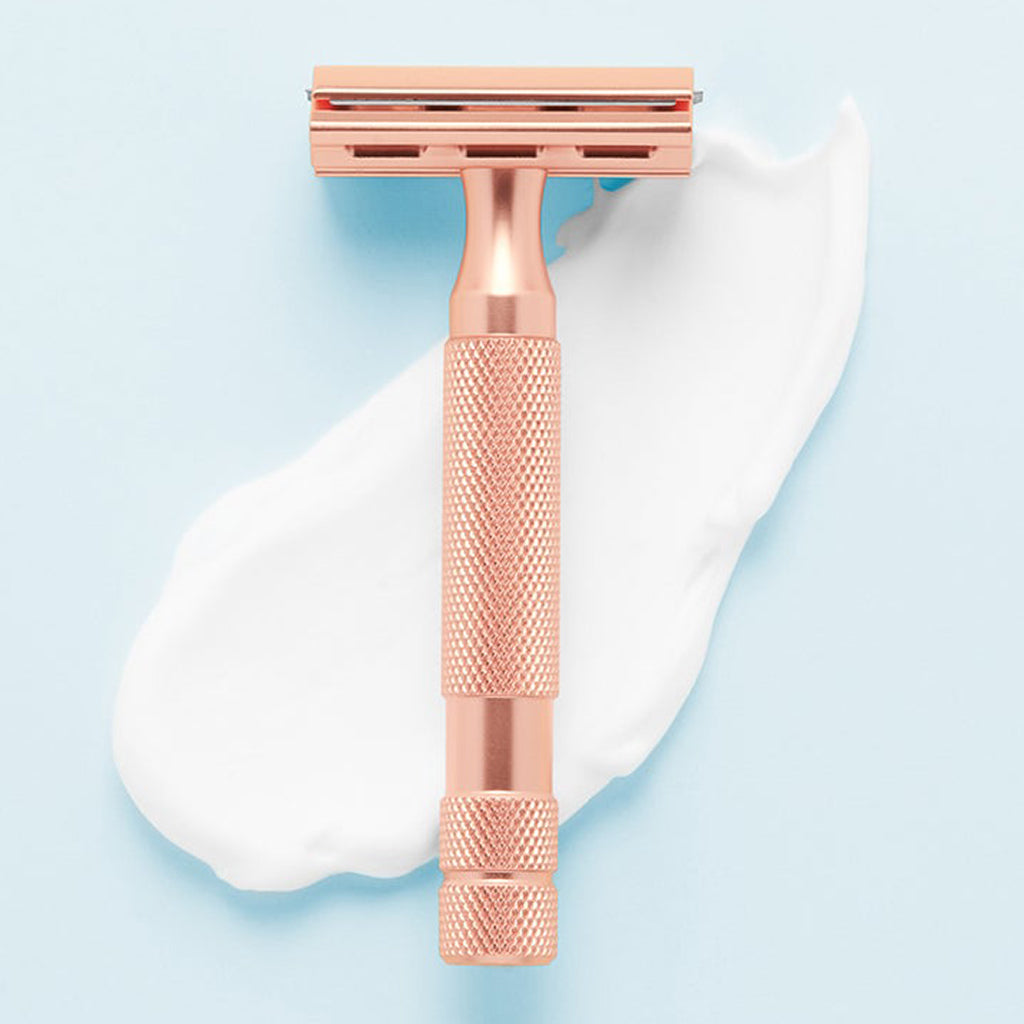 Rockwell 2C Rose Gold Adjustable Double Edge Safety Razor.