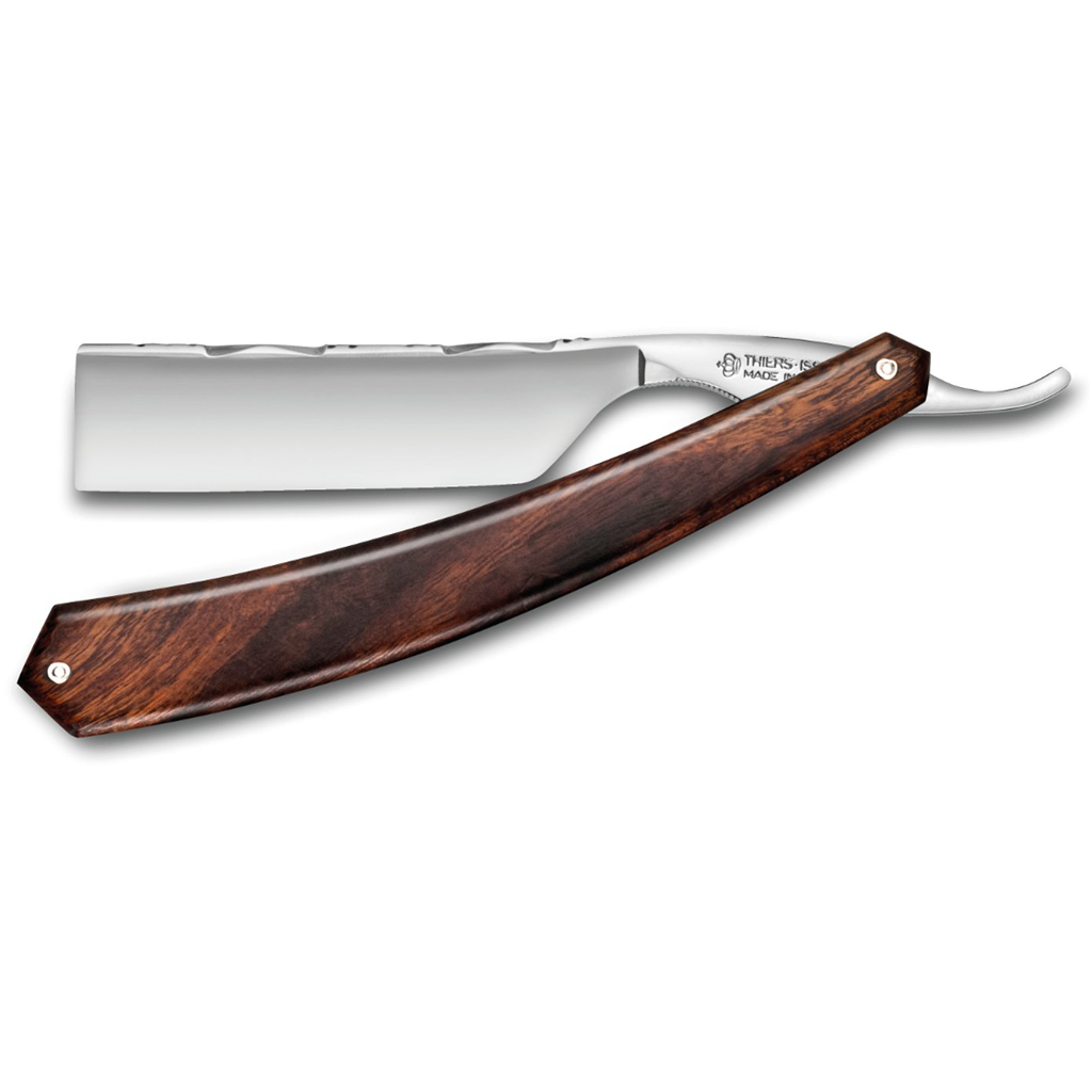 Thiers Issard Desert Ironwood Straight Razor 7/8&quot; Carbon Steel