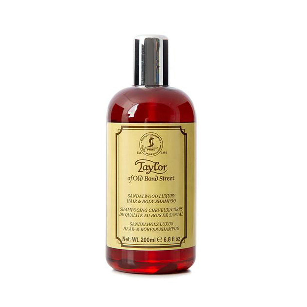 Taylor of Old Bond Street Sandalwood Hair &amp; Body Shampoo 7 oz
