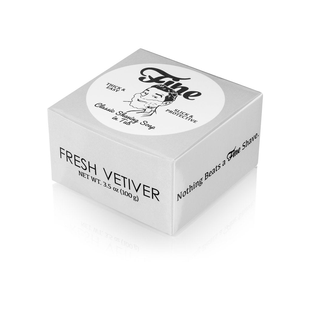 Fine Accoutrements Fresh Vetiver Classic Shaving Soap