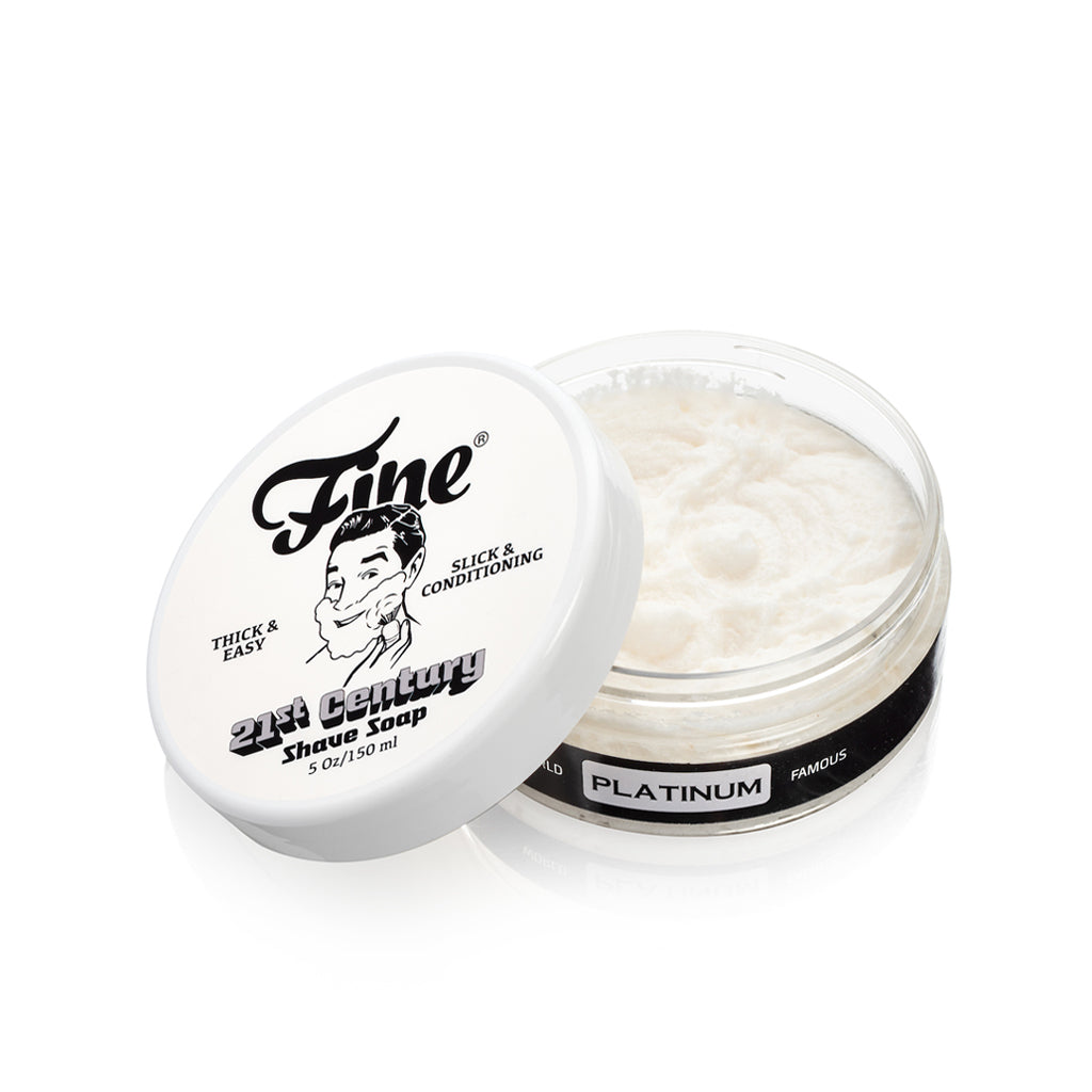 Fine Accoutrements Platinum 21st Century Shave Soap