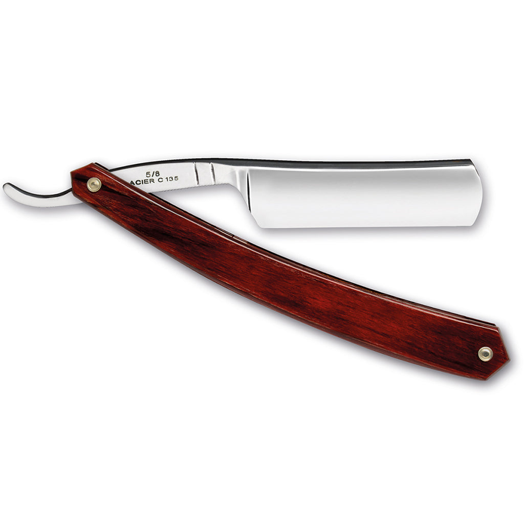 Thiers Issard &#39;Médaille d&#39;Or Exposition d&#39;Alger 1921&#39; Straight Razor 5/8&quot; Pakawood Carbon Steel.