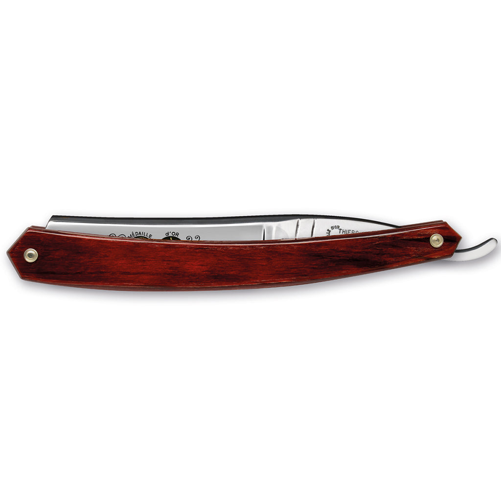 Thiers Issard &#39;Médaille d&#39;Or Exposition d&#39;Alger 1921&#39; Straight Razor 5/8&quot; Pakawood Carbon Steel.